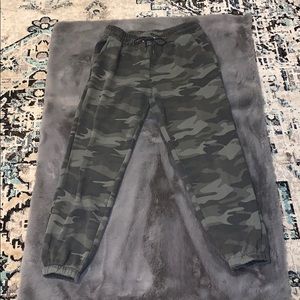 Wild Fable camouflage joggers.